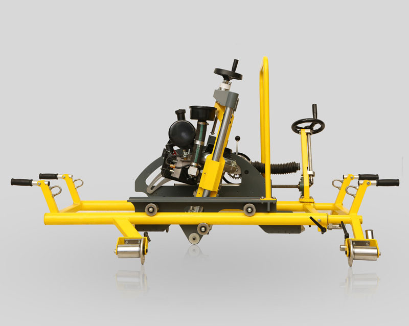 GJM-6.0型多功能钢轨精磨机的工作原理 GJM-6.0型多功能钢轨精磨机的工作原理